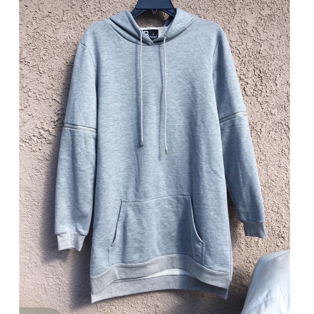 Women’s B X Runaway Heather Grey Hoodie Dress